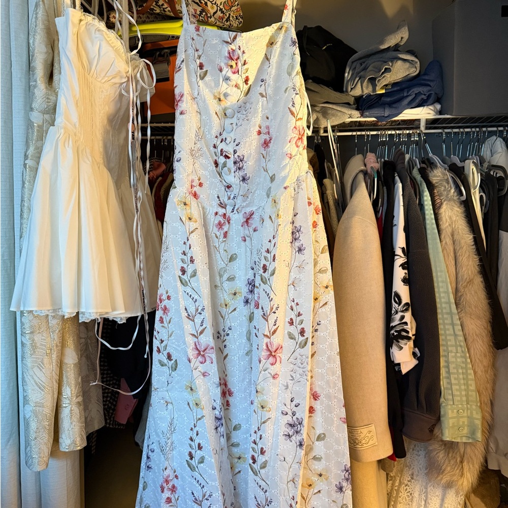 Hello Molly floral islet midi dress